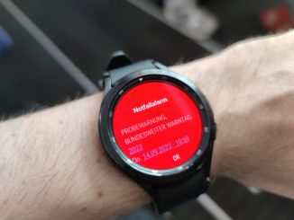 Probealarm zum bundesweiten „Warntag“ ausgelöst Probealarm zum bundesweiten „Warntag“ ausgelöst