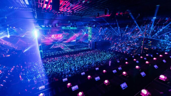 Grand Final: Green Room Stage und Green Room (über Corinne Cumming/EBU)