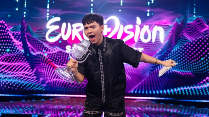 Winner 2025: Austria JJ (über Corinne Cumming/EBU)