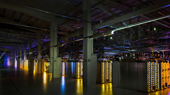 Hamina servers Servercenter (über Google, Inc.)