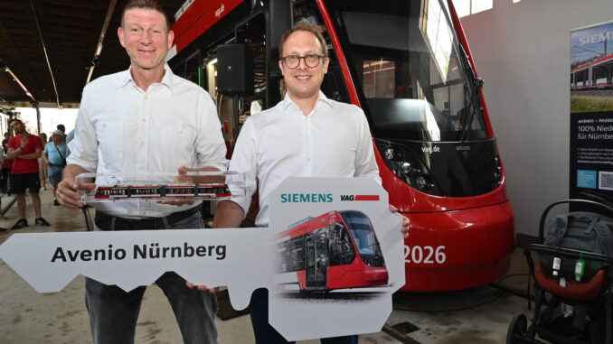 20250705_cf 26erAvenio015 Der 26. Avenio geht in den Fahrgastbetrieb. (über VAG/Claus Felix)