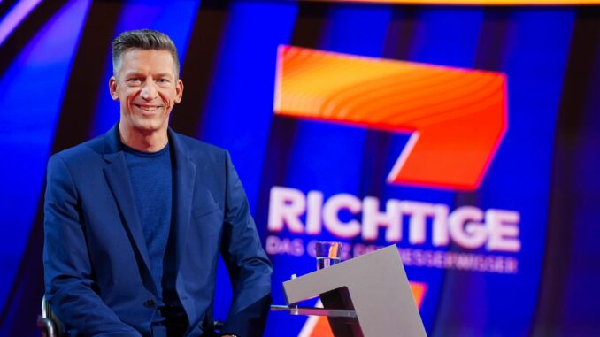 7 Richtige / 01 Steffen Hallaschka (über RTL / Stefan Gregorowius)
