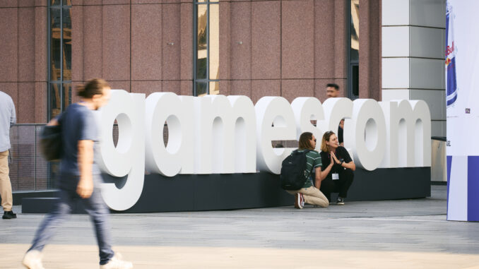 Eingang Süd gamescom (über Koelnmesse GmbH/Marvin Ruppert)