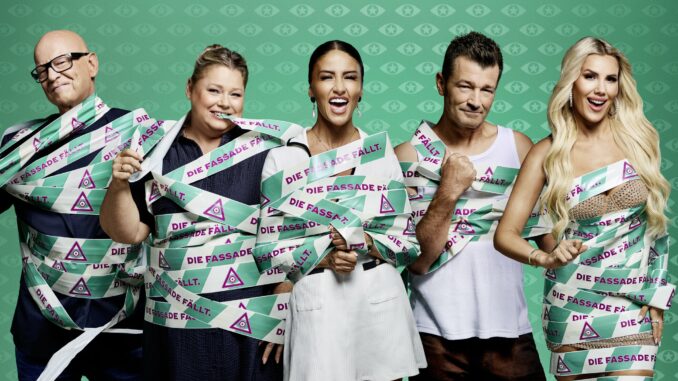 Fünf neue Bewohner für "Promi Big Brother". Michael Naseband; Karina2you; Christina Dimitriou; Achim Petry; Laura Blond (über Joyn/Marc Rehbeck)
