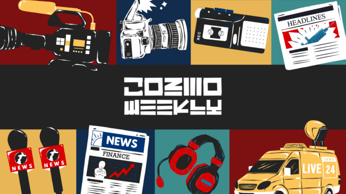 BANNER_COZMO_WEEKLY_MHG cozmo weekly (über cozmo news)