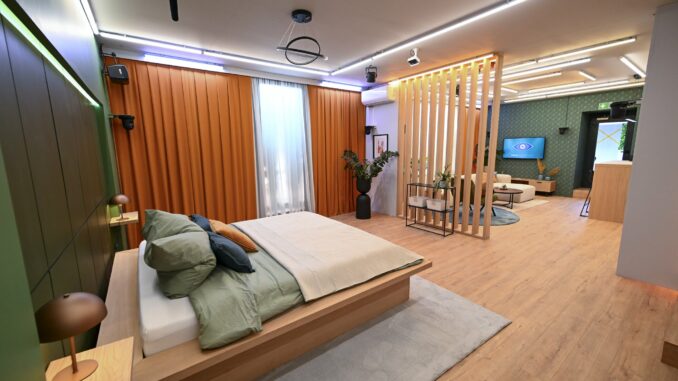 Die Musterwohnung bei "Promi Big Brother". Promi Big Brother (über Joyn/Willi Weber)