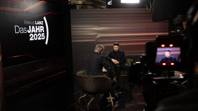 „Markus Lanz – Das Jahr 2025“: ZDF-Jahresrückblick mit Politik, Weltgeschehen und persönlichen Geschichten