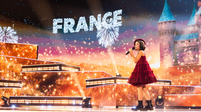 Frankreich gewinnt den Junior Eurovision Song Contest 2025 in Tiflis