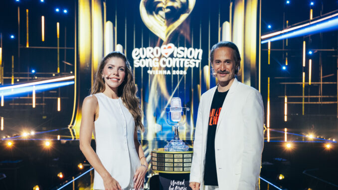 Victoria Swarovski und Michael Ostrowski: Das ESC-Moderationsduo – und was es über Österreichs TV-Kultur verrät