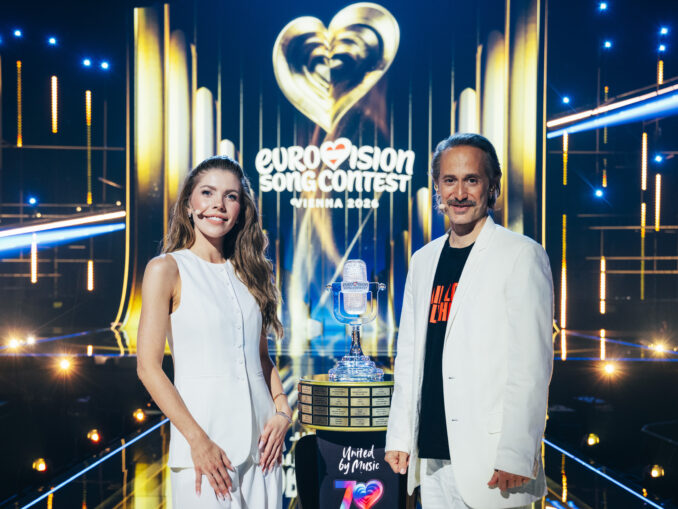 Victoria Swarovski und Michael Ostrowski: Das ESC-Moderationsduo – und was es über Österreichs TV-Kultur verrät