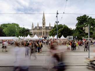 Wien von oben, Wien von innen: Die Donaumetropole als Kulisse für das 70. ESC-Jubiläum
