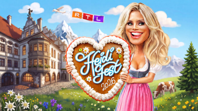 Heidi Klum zurück bei RTL: „HeidiFest“ am 17. September live aus dem Hofbräuhaus